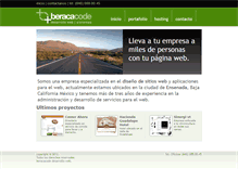 Tablet Screenshot of beracacode.com